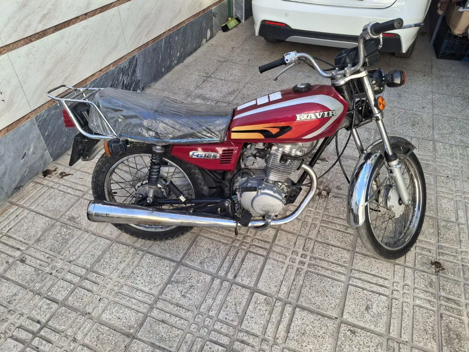 موتور مزایده مدل 89|موتورسیکلت|تاکستان, |دیوار