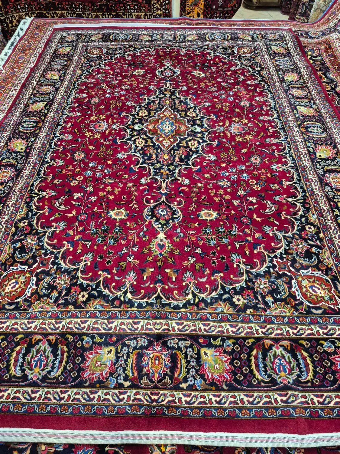 فرش دستباف ۱ جفت ۹ متری.گالری فرش ایران|فرش|مشهد, حجت|دیوار