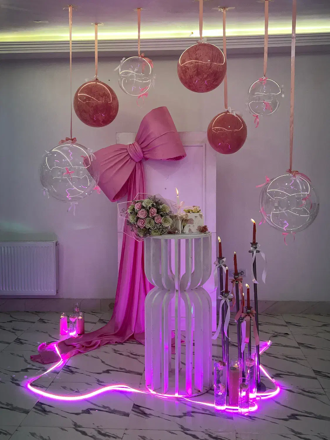 بادکنک ارایی و گل آرایی|خدمات پذیرایی، مراسم|کوار, |دیوار