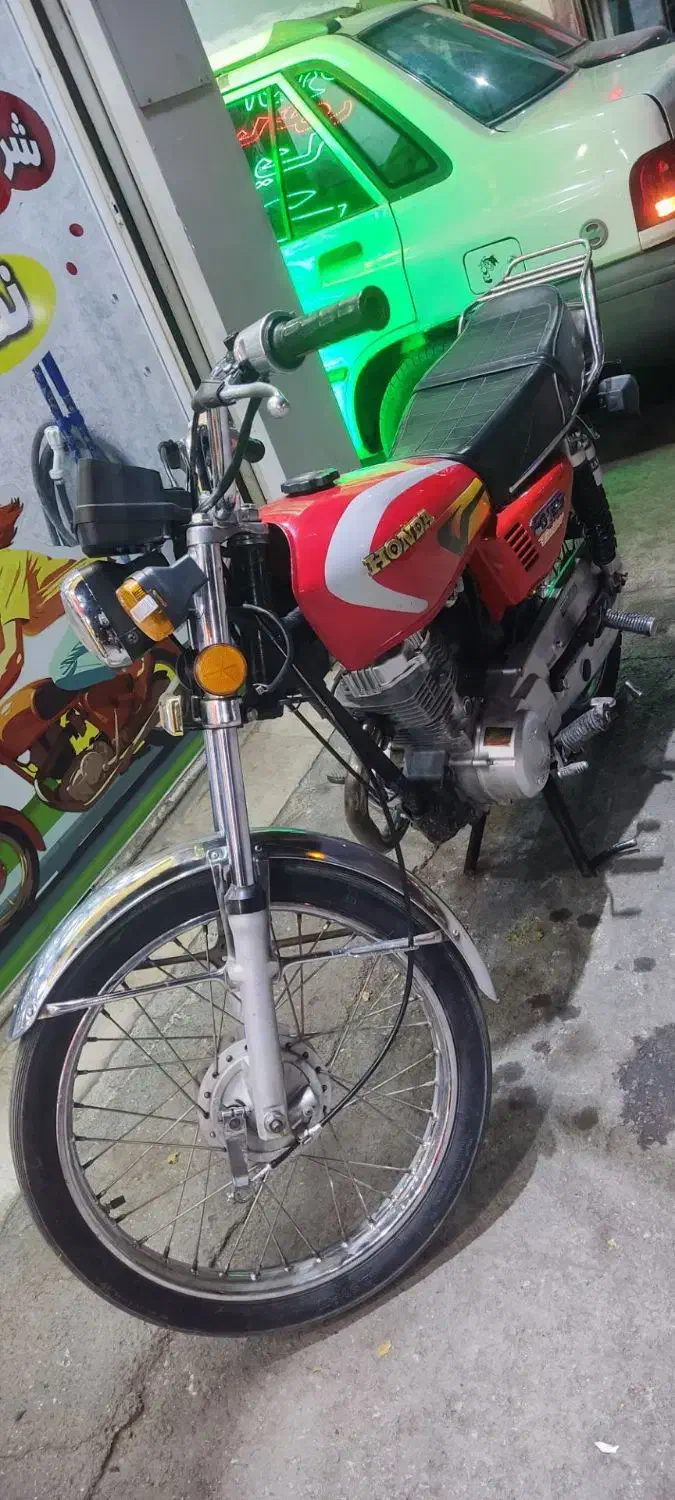 هندا ۱۲۵ مدل ۹۵ فنی سالم به نام|موتورسیکلت|مشهد, شفا|دیوار