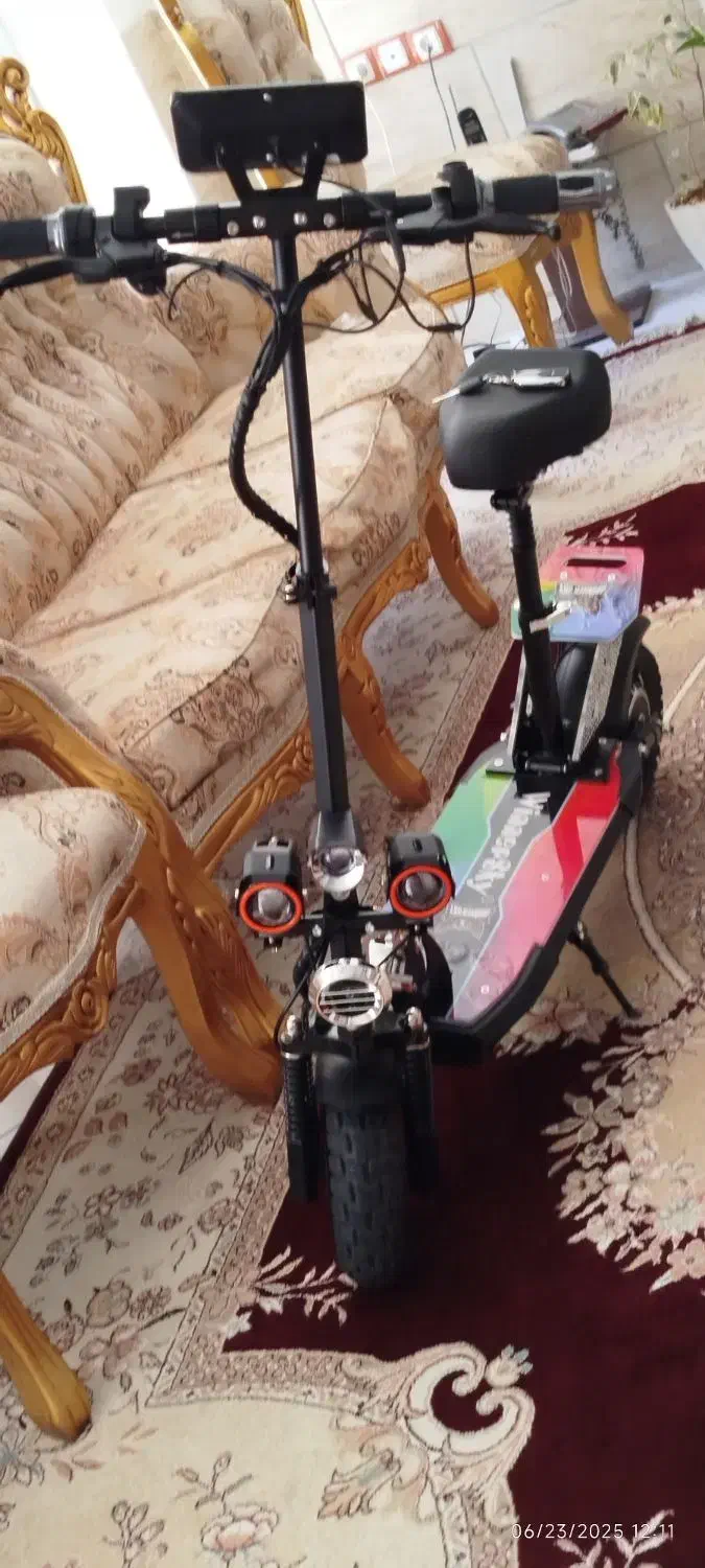 اسکوتر برقی ویر اسکای مدل W5|دوچرخه، اسکیت، اسکوتر|شیراز, صاحب الزمان|دیوار