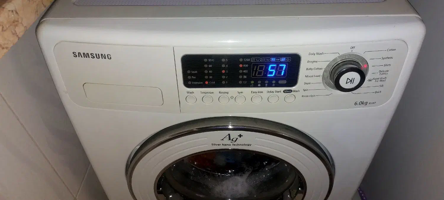لباسشویی ۶ کیلویی سامسونگ|ماشین لباسشویی و خشک‌کن لباس|قزوین, |دیوار