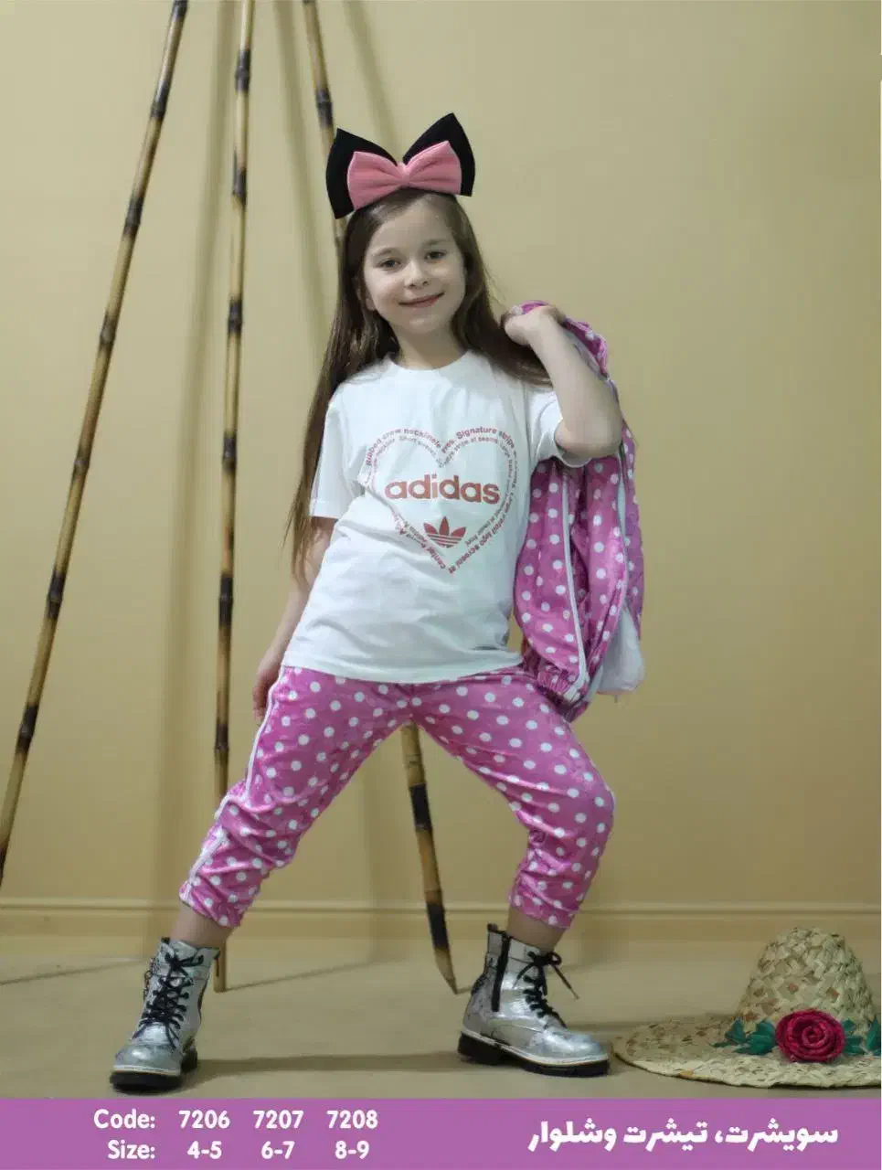 ست 3 تیکه دخترونه|کفش و لباس بچه|شادگان, |دیوار