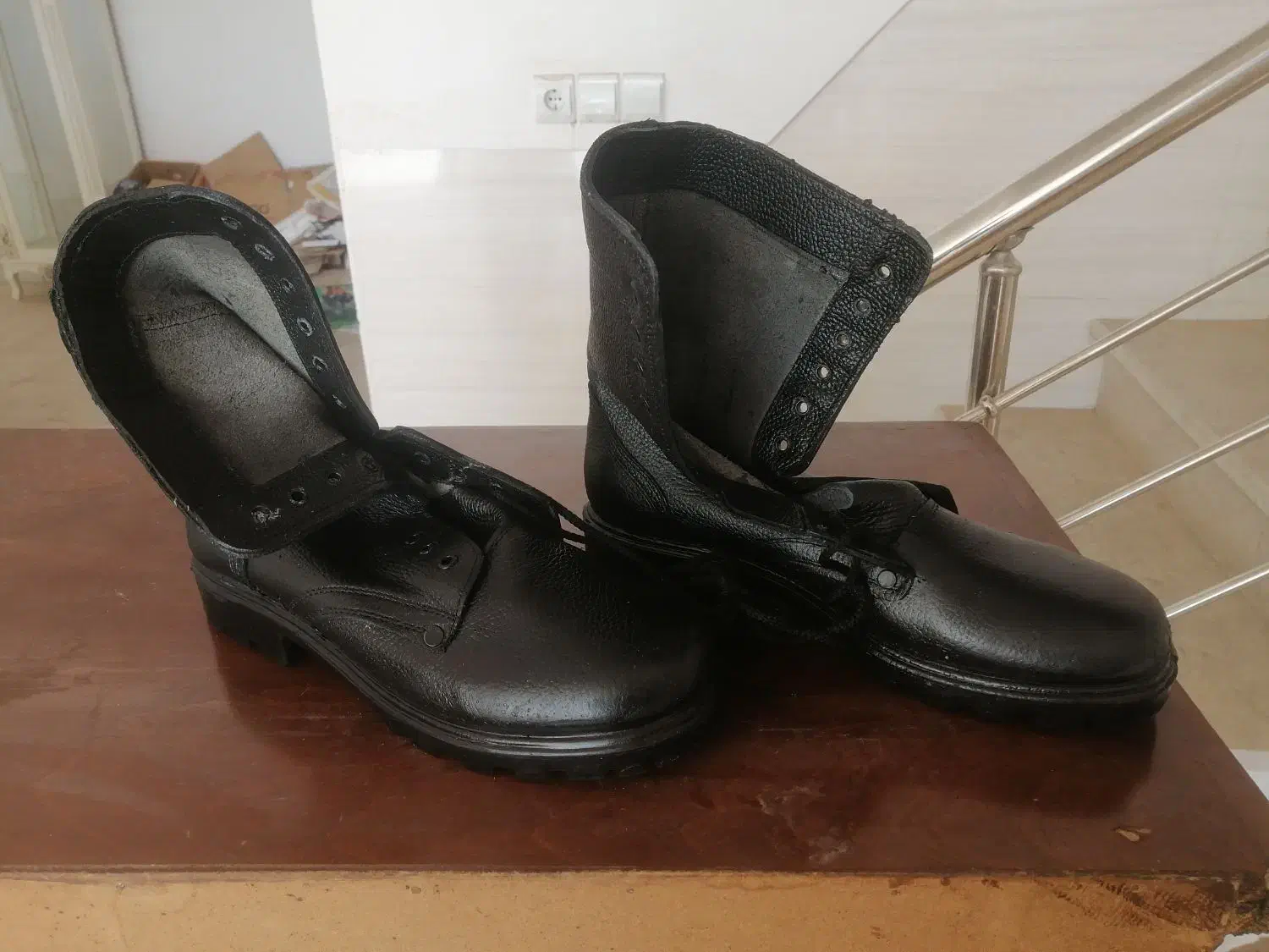 پوتین سربازی|کیف، کفش، کمربند|قزوین, |دیوار