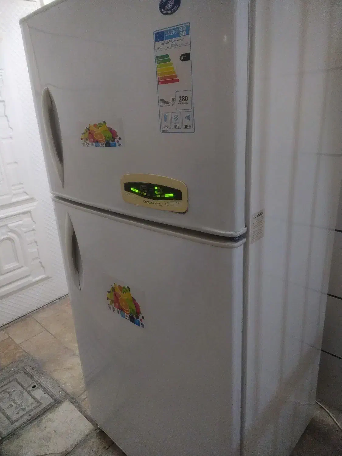 یخچال فریزرنیمه ساید الکتروستیل نو نو موتور ژاپنی|یخچال و فریزر|مشهد, کوی دروی|دیوار