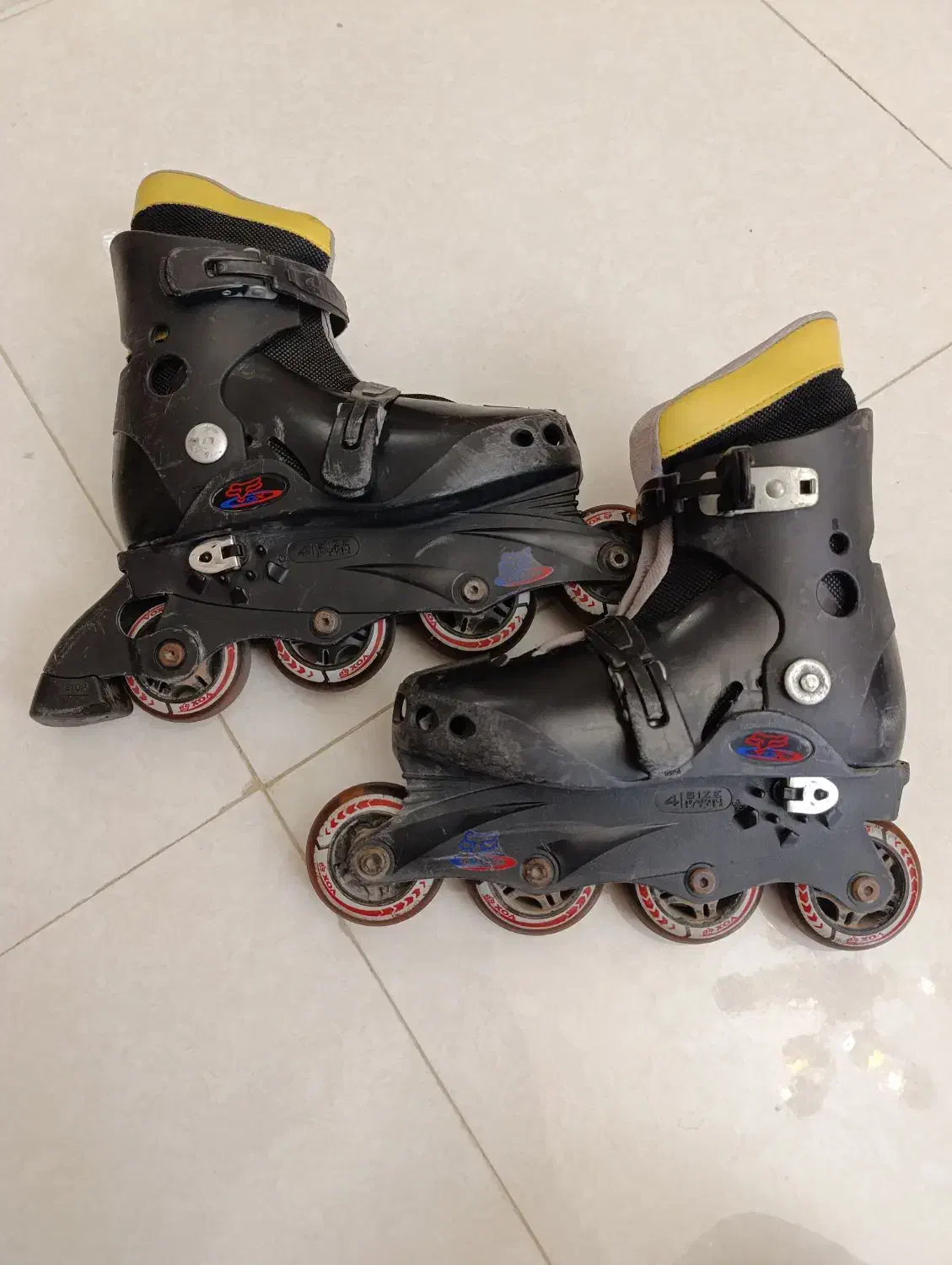 دو جفت اسکیت..کودک و نوجوان،کارکرده،صورتی ۵۵۰|دوچرخه، اسکیت، اسکوتر|گرمسار, |دیوار