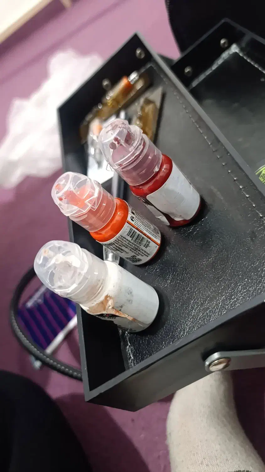 دستگاه تتو با وسایلاش فروشی|آرایشی، بهداشتی، درمانی|مشگین شهر, |دیوار