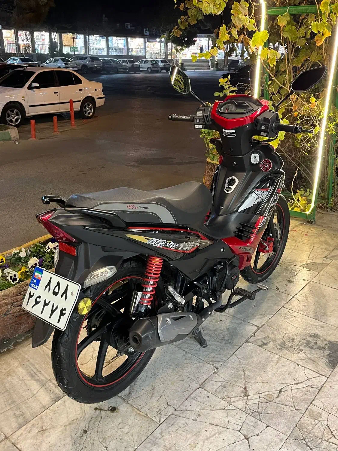 هرم اسپید ۱۳۰ در حد خشک|موتورسیکلت|طرقبه, |دیوار