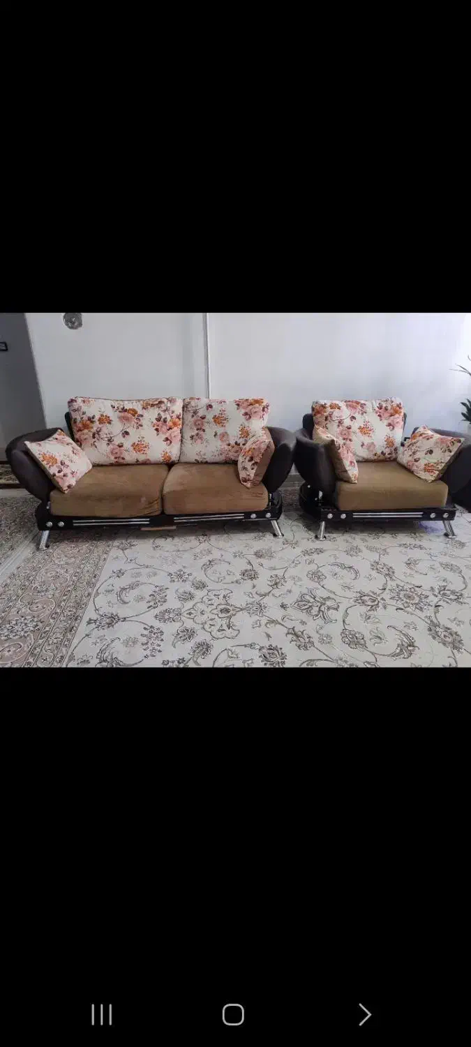 مبل سالم با نشیمن نو|مبلمان خانگی و میز عسلی|سرپل ذهاب, |دیوار