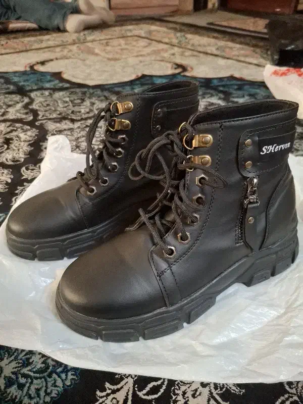 کفش مجلسی نو .بوت زنانه چرم نو مجلسی 37بوت 39|کیف، کفش، کمربند|چناران, |دیوار