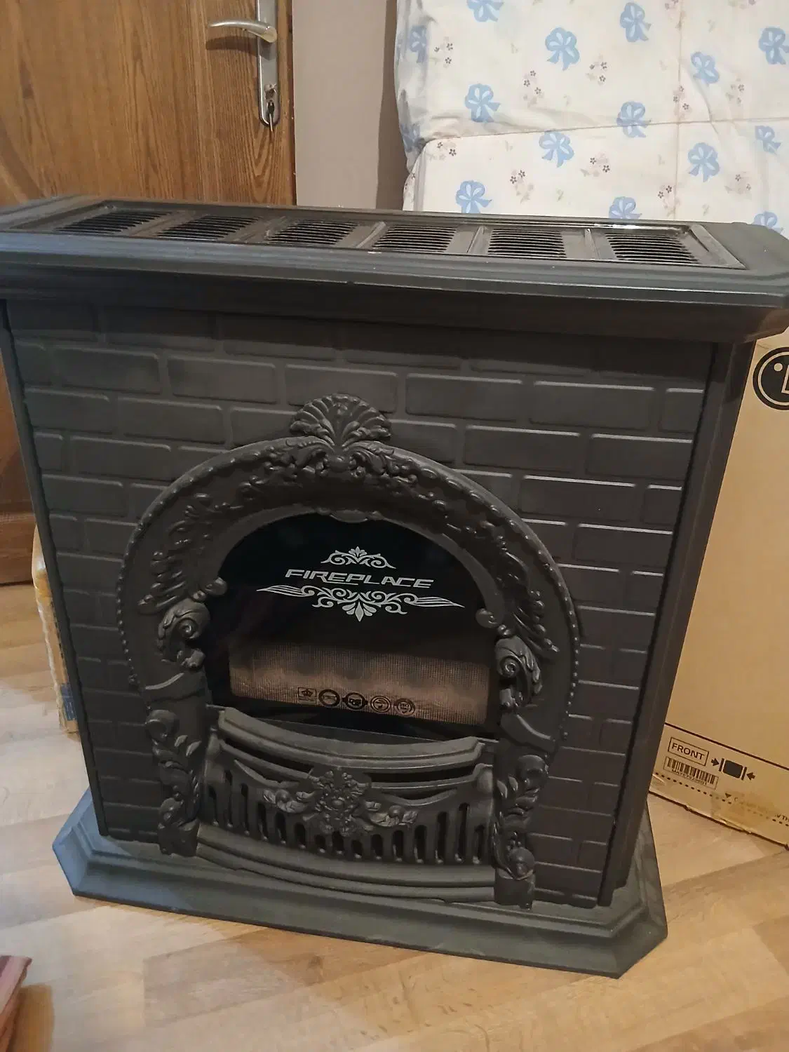 بخاری گازی طرح شومینه|بخاری، هیتر، شومینه|کرمان, |دیوار