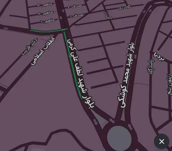 فروش قطعه زمین ۲۲۶ متر دو کله|فروش زمین و ملک کلنگی|بروجرد, |دیوار