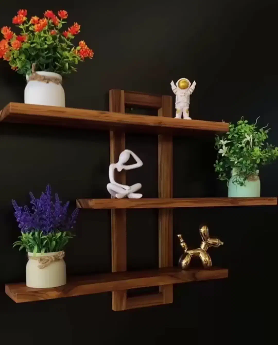 شلف چوبی|کتابخانه، شلف، قفسههای دیواری|اصفهان, گرکان|دیوار