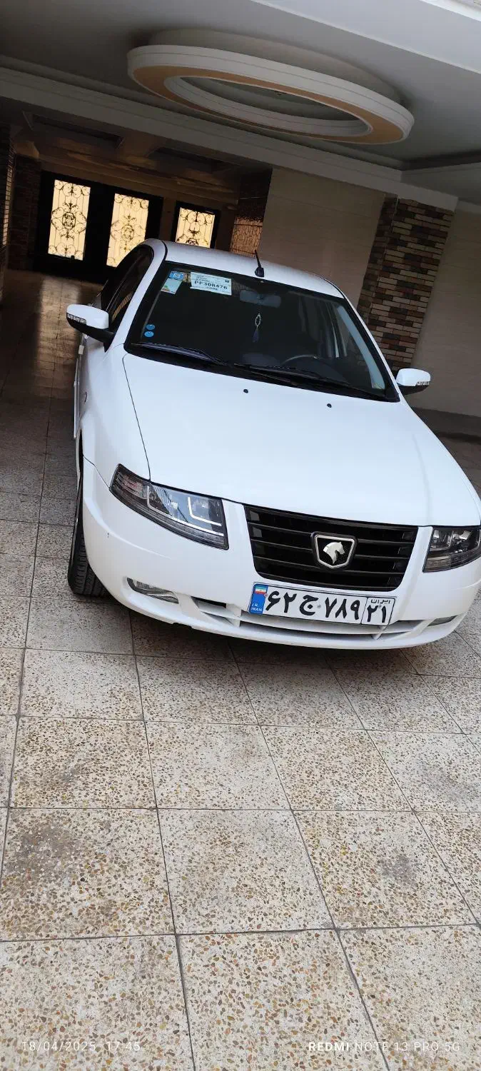 سمند سورن پلاس سفید مدل 1402|خودرو سواری و وانت|گلستان (تهران), |دیوار