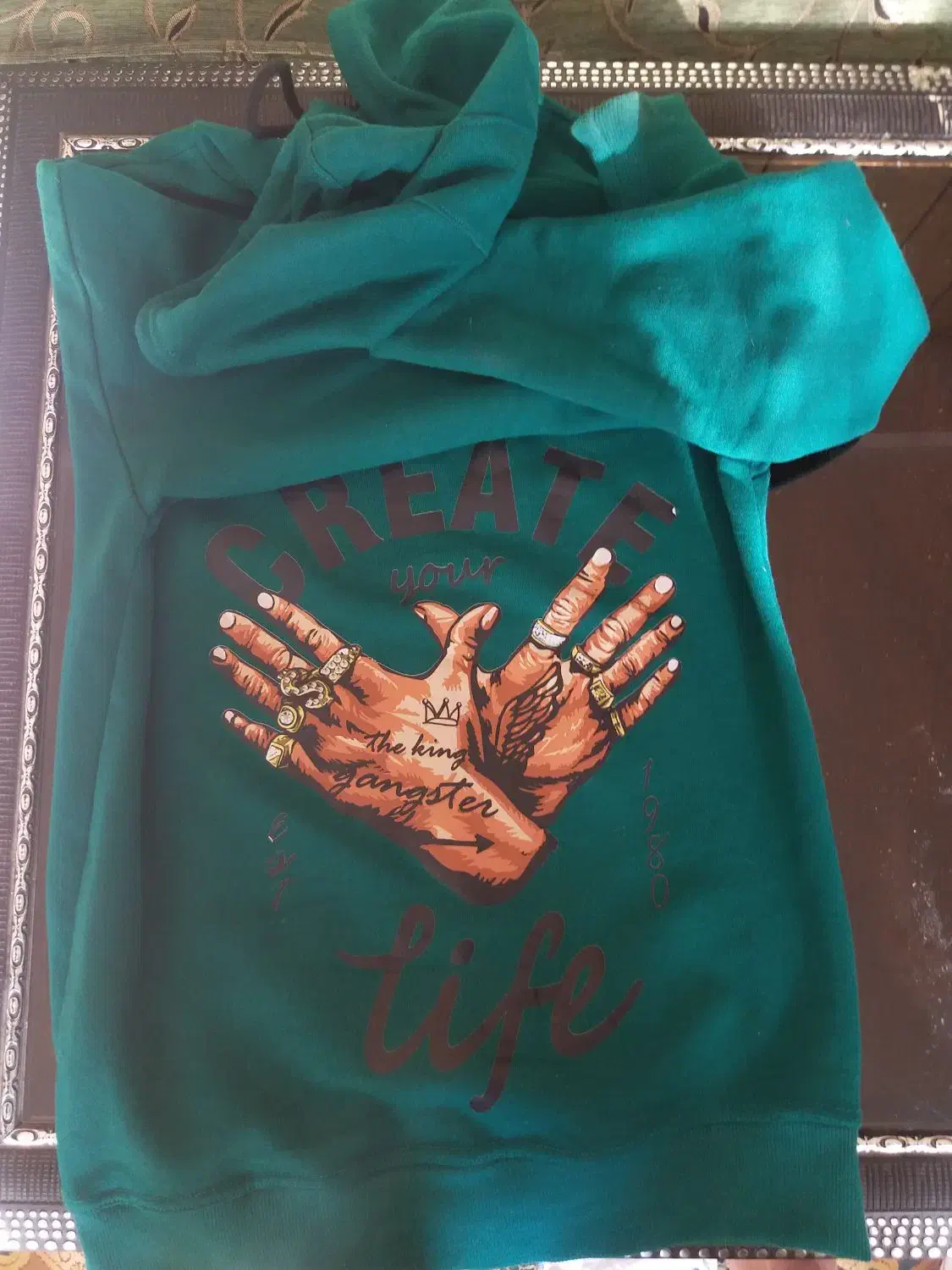 هودی گرم بالا و داخل کرکی اکبند زارا|لباس|اردبیل, |دیوار