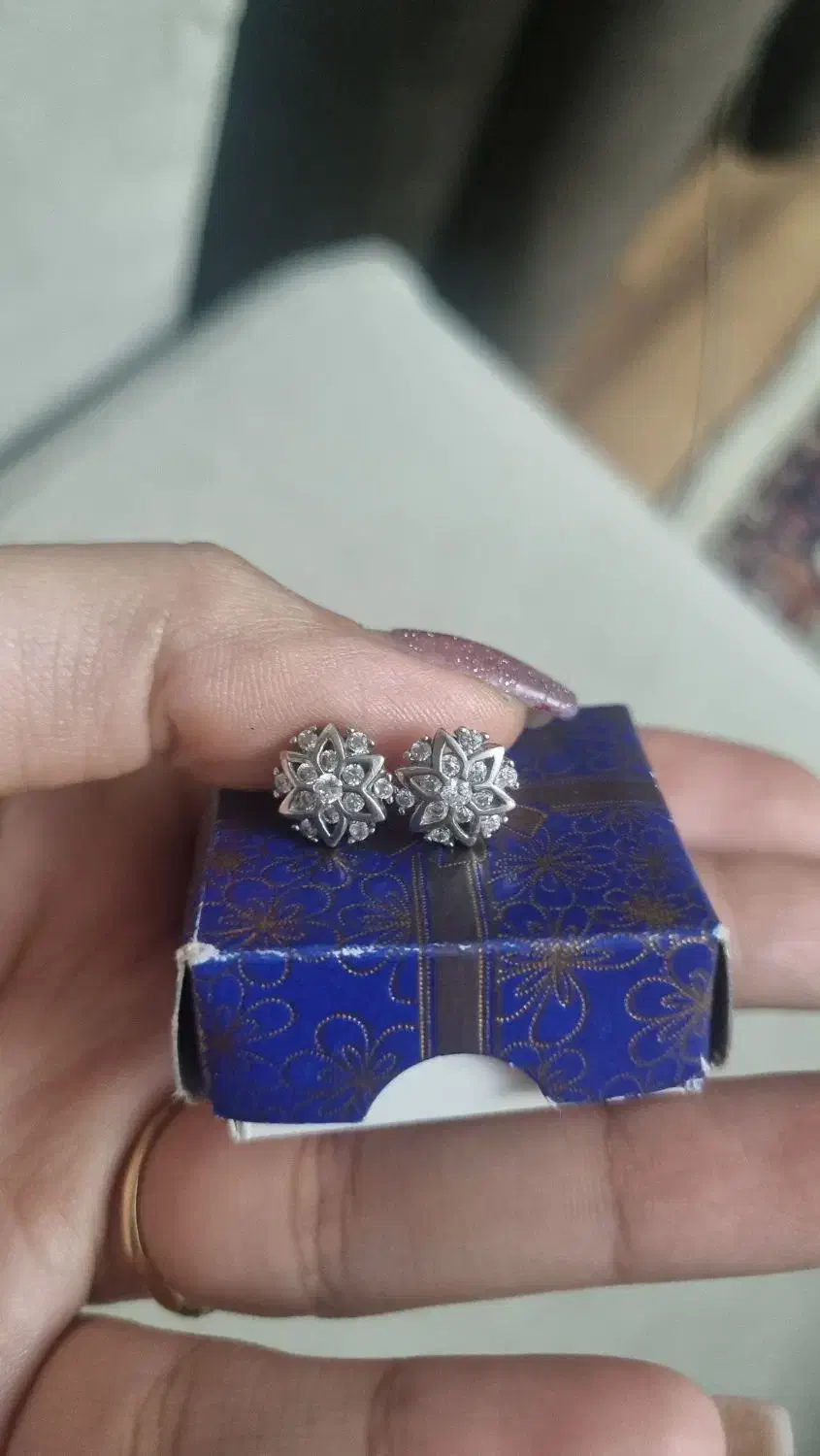 گوشواره نقره نو|جواهرات|همدان, |دیوار