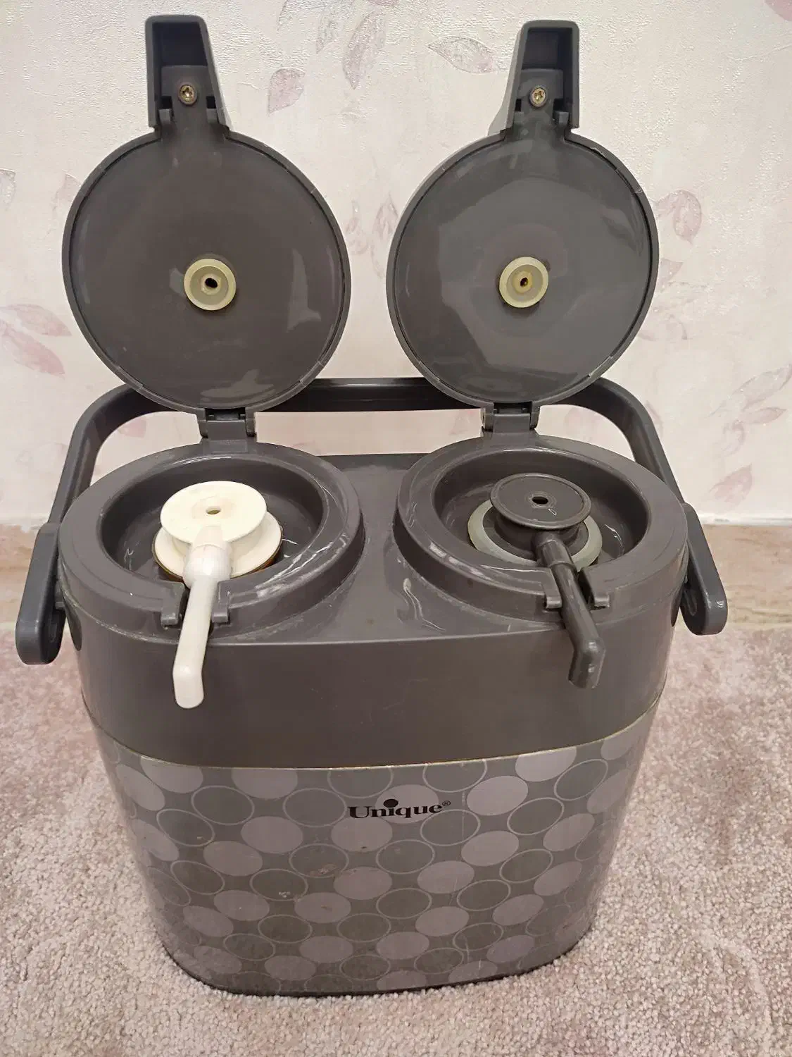 فلاکس دو قلو NUIQUE|قوری، کتری، قهوه‌ساز دستی|قدس, شهر‌قدس|دیوار