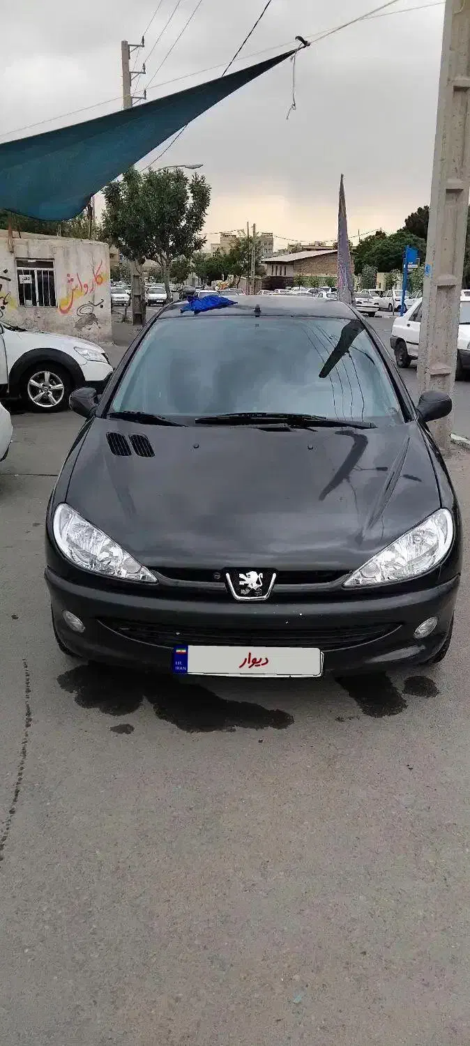 ۲۰۶ مشکی|خودرو سواری و وانت|کرج, کرج نو|دیوار