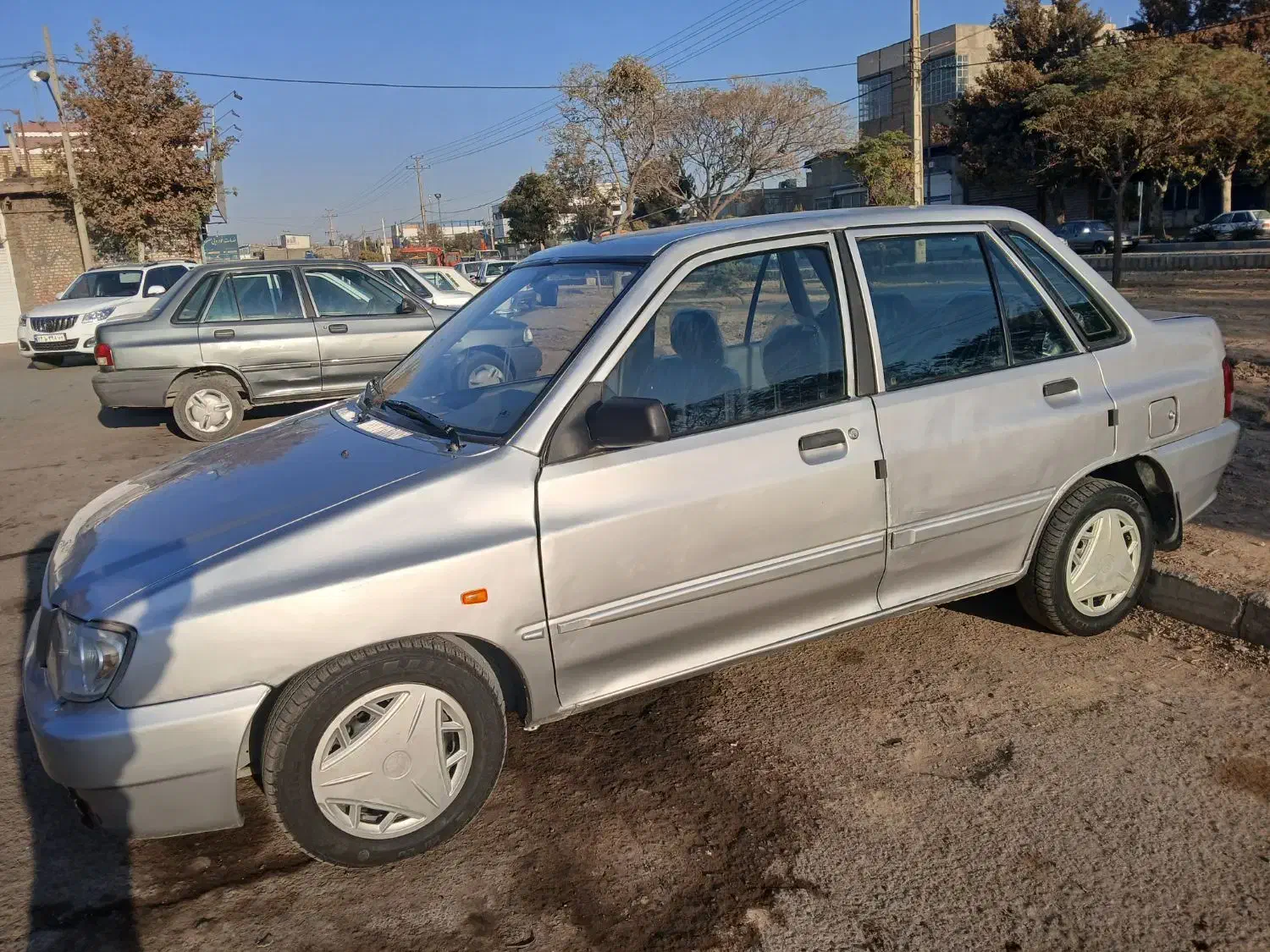 پراید ۱۳۲ نقره ای مدل 88|خودرو سواری و وانت|نیشابور, شهرک بهداری|دیوار