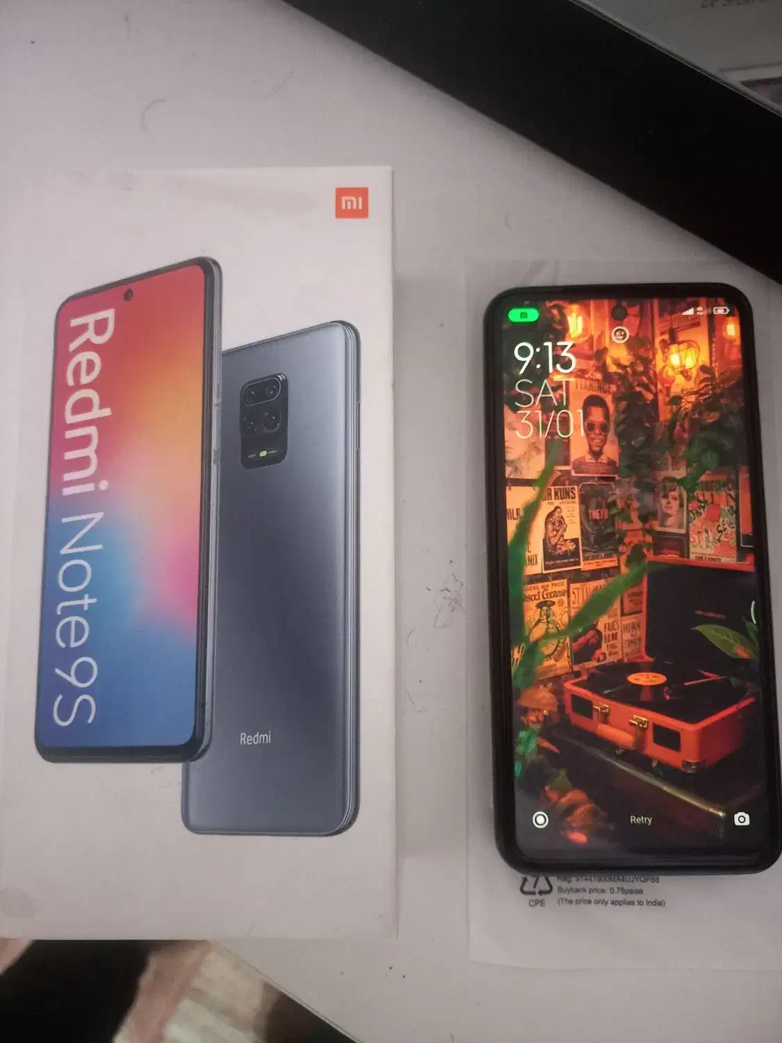 note 9S|موبایل|کرج, باغستان|دیوار