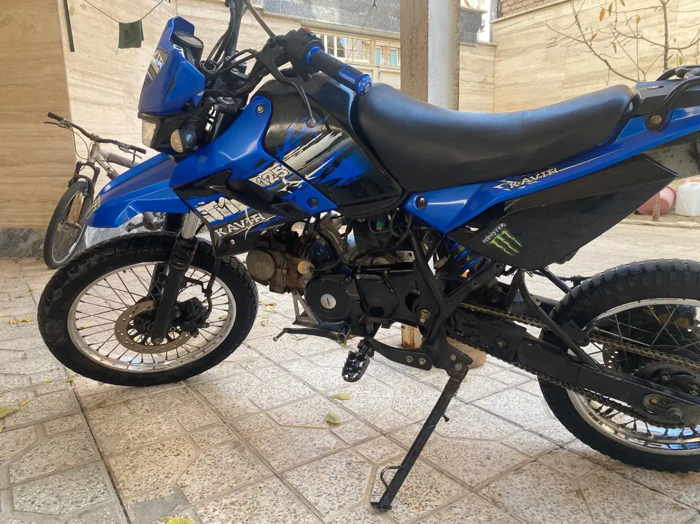 موتور تریل ۱۲۵ سی سی t1  we|موتورسیکلت|اردبیل, |دیوار