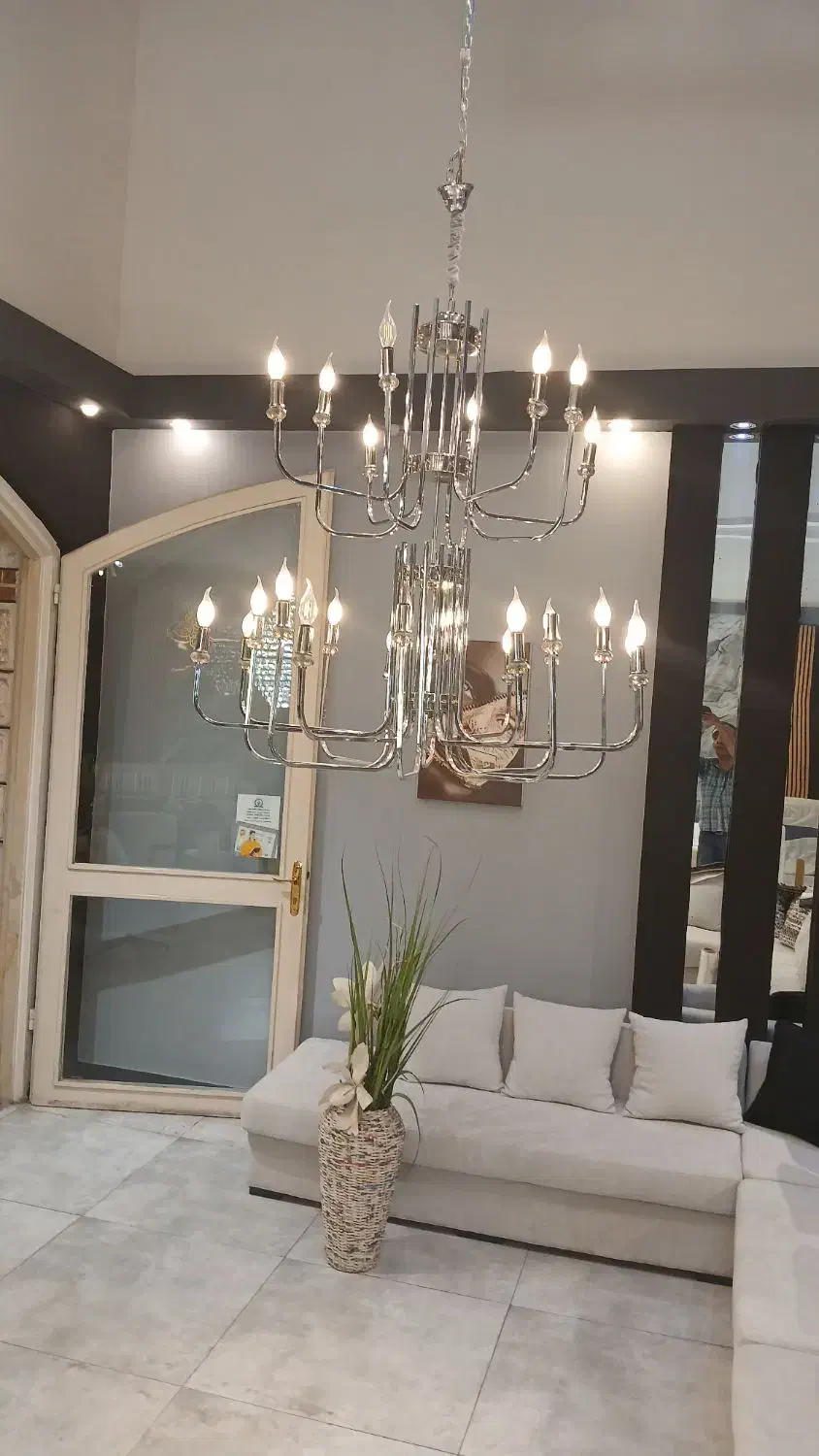 لوستر فلزی|لوستر و چراغ آویز|تهران, یافت‌آباد|دیوار