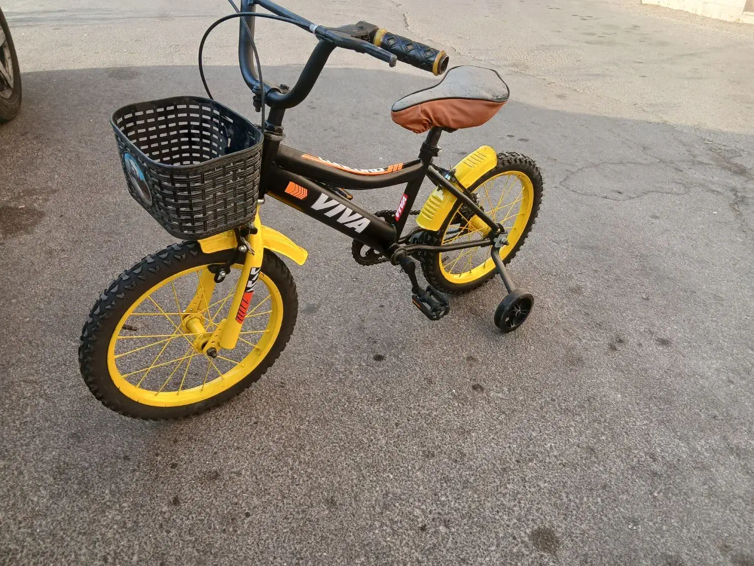 دوچرخه ۱۶ زرد مشکی|دوچرخه، اسکیت، اسکوتر|مهدی شهر, |دیوار