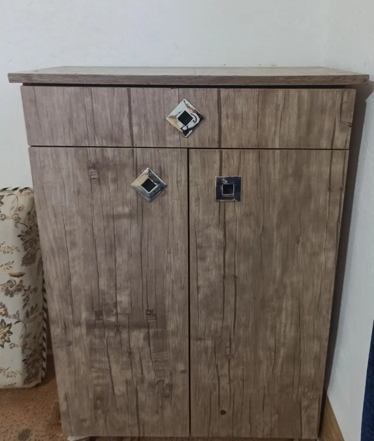 جاکفشی ۲ درب  تک کشو|جاکفشی، کمد، دراور|الشتر, |دیوار