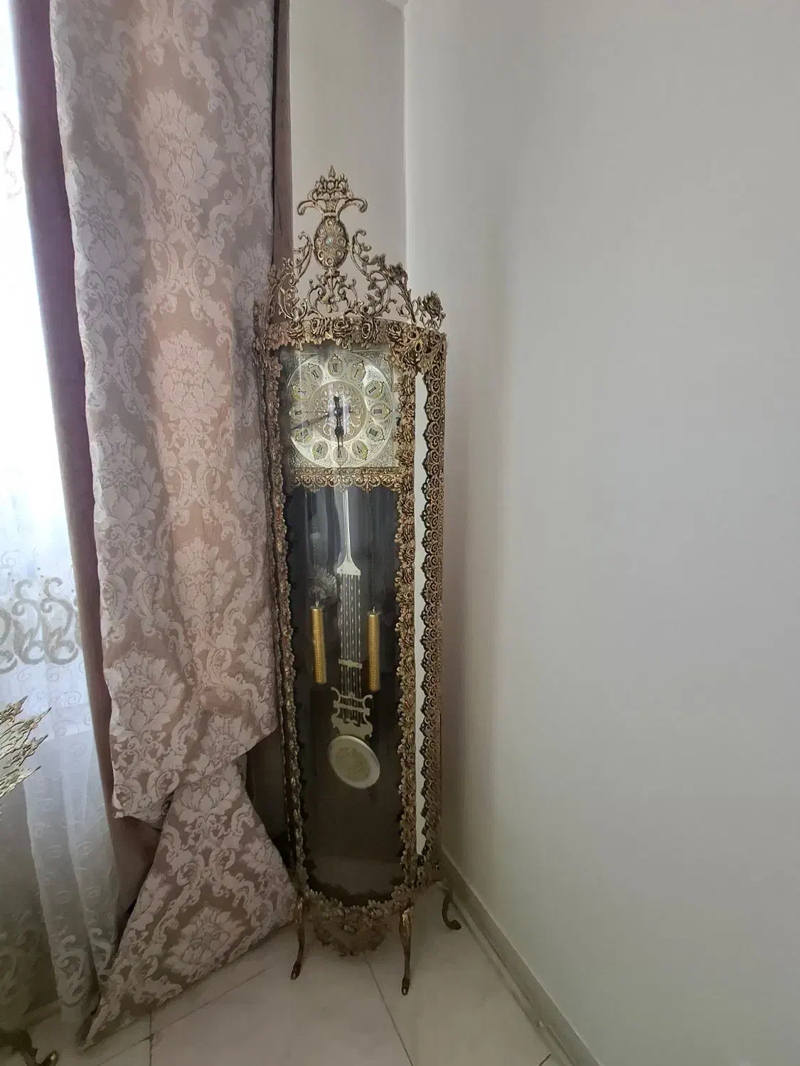 ساعت قدی برنز|صنایع دستی و سایر لوازم تزئینی|تهران, جوادیه|دیوار