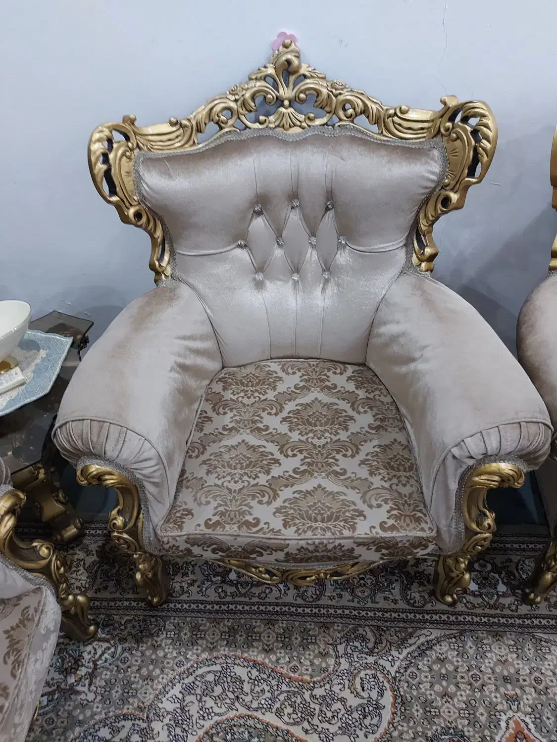 مبل استیل ۶ نفره|مبلمان خانگی و میز عسلی|نوشهر, |دیوار