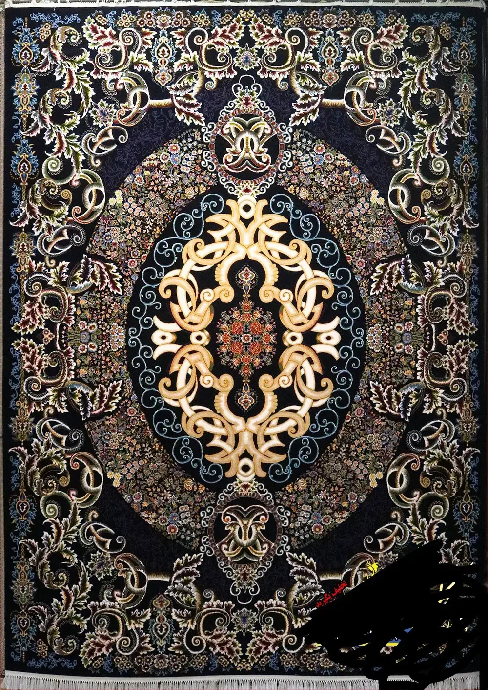 یک تخته فرش ۹متری|فرش|دورود, |دیوار