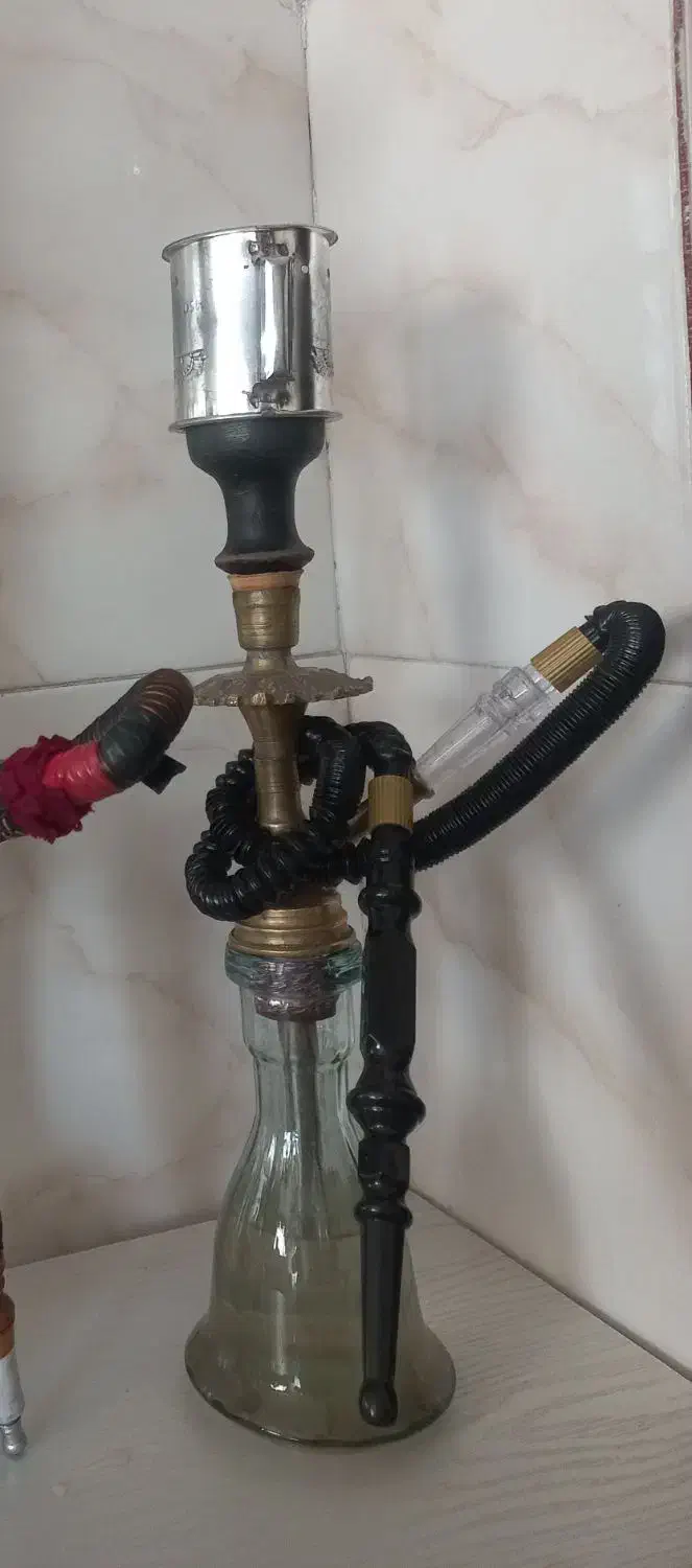 قلیون برنجی|کلکسیون اشیاء عتیقه|صباشهر, |دیوار