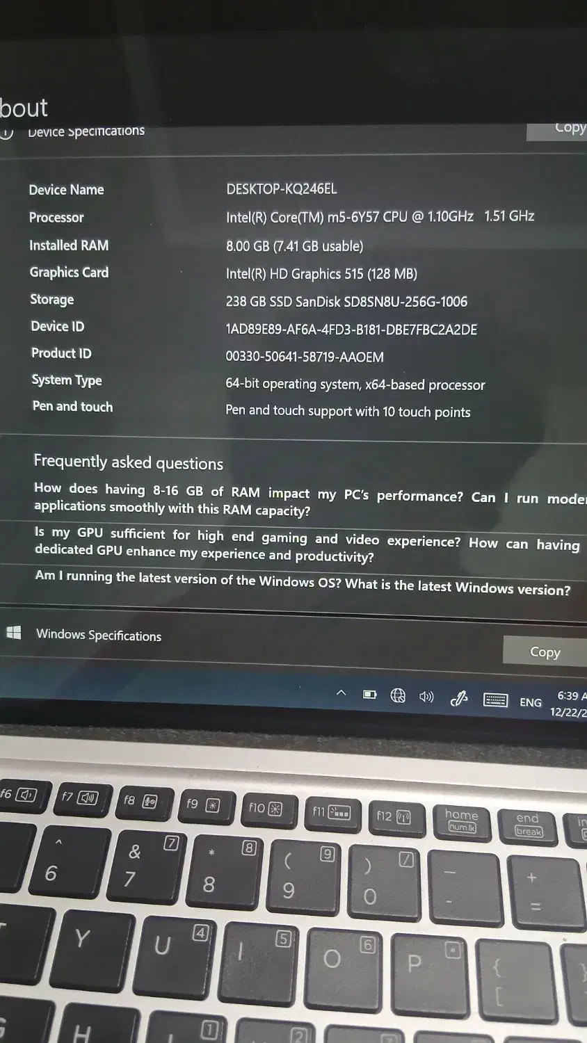 لپتاپ تبلت ویندوزی HP Elite x2 1012 G1|رایانه همراه|پردیس, فاز ۸|دیوار