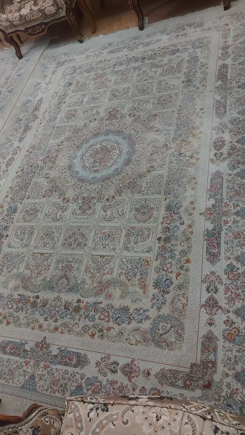 دوتخته فرش باکناره وپادری|فرش|سنندج, |دیوار