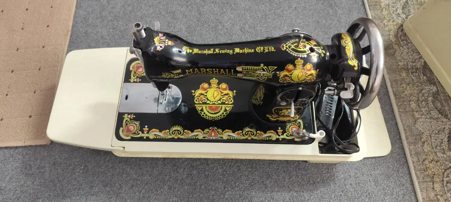 چرخ خیاطی مارشال برقی سالم|چرخ خیاطی و ریسندگی|نیشابور, طالقانی|دیوار