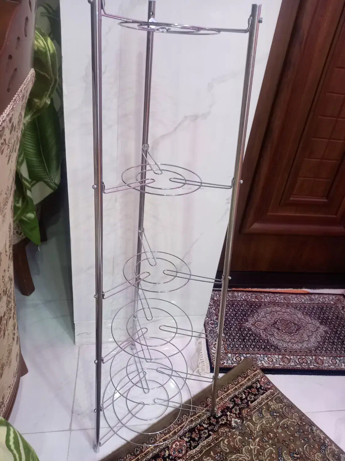 استندقابلمه فلزی ۶طبقه|آبچکان و نظمدهنده ظروف|سلماس, |دیوار