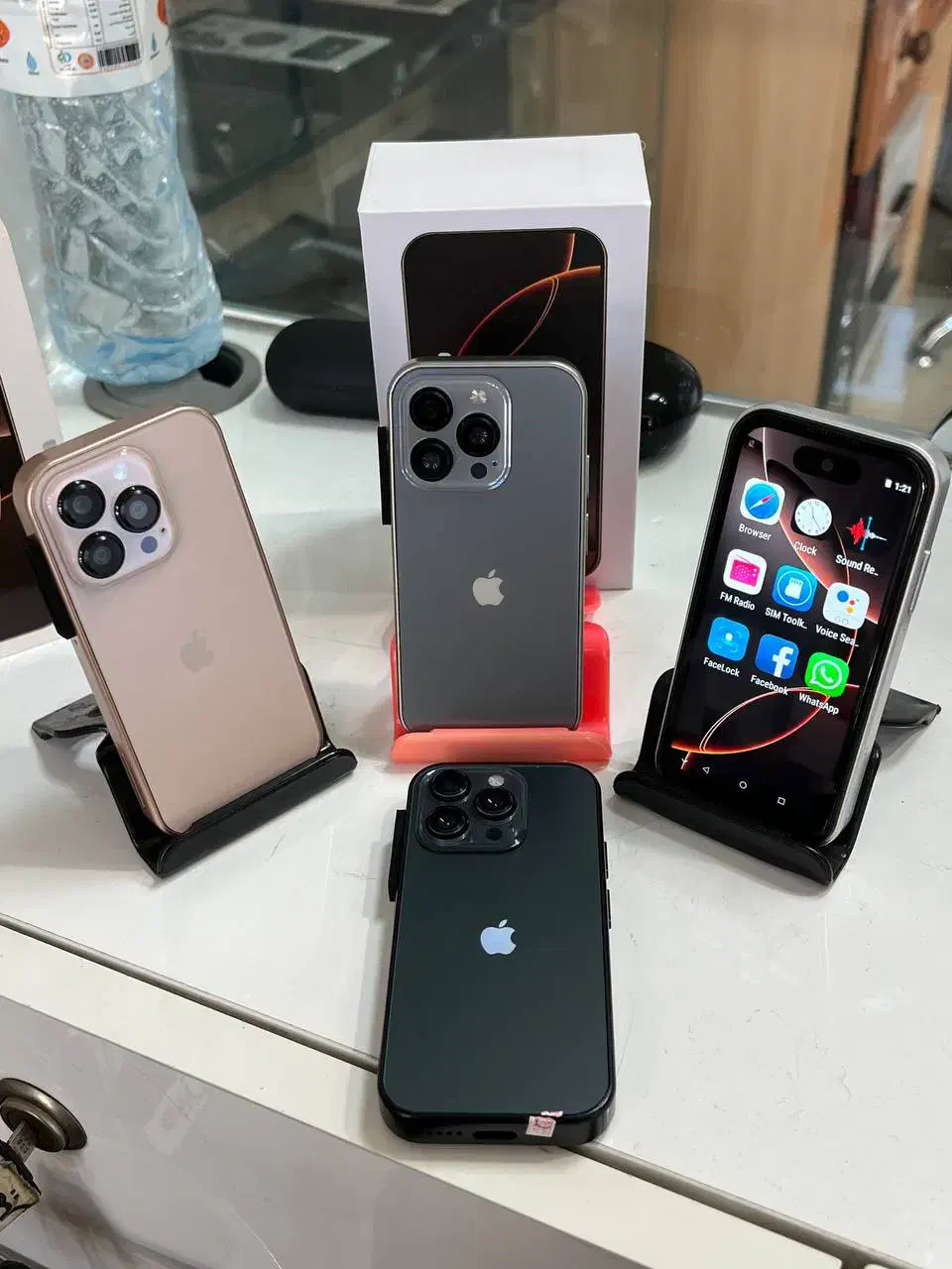 آیفون مینی  طرح 16 پرومکس 17 پرومکس شرکتی|موبایل|تهران, گلستان (شهرک راه آهن)|دیوار