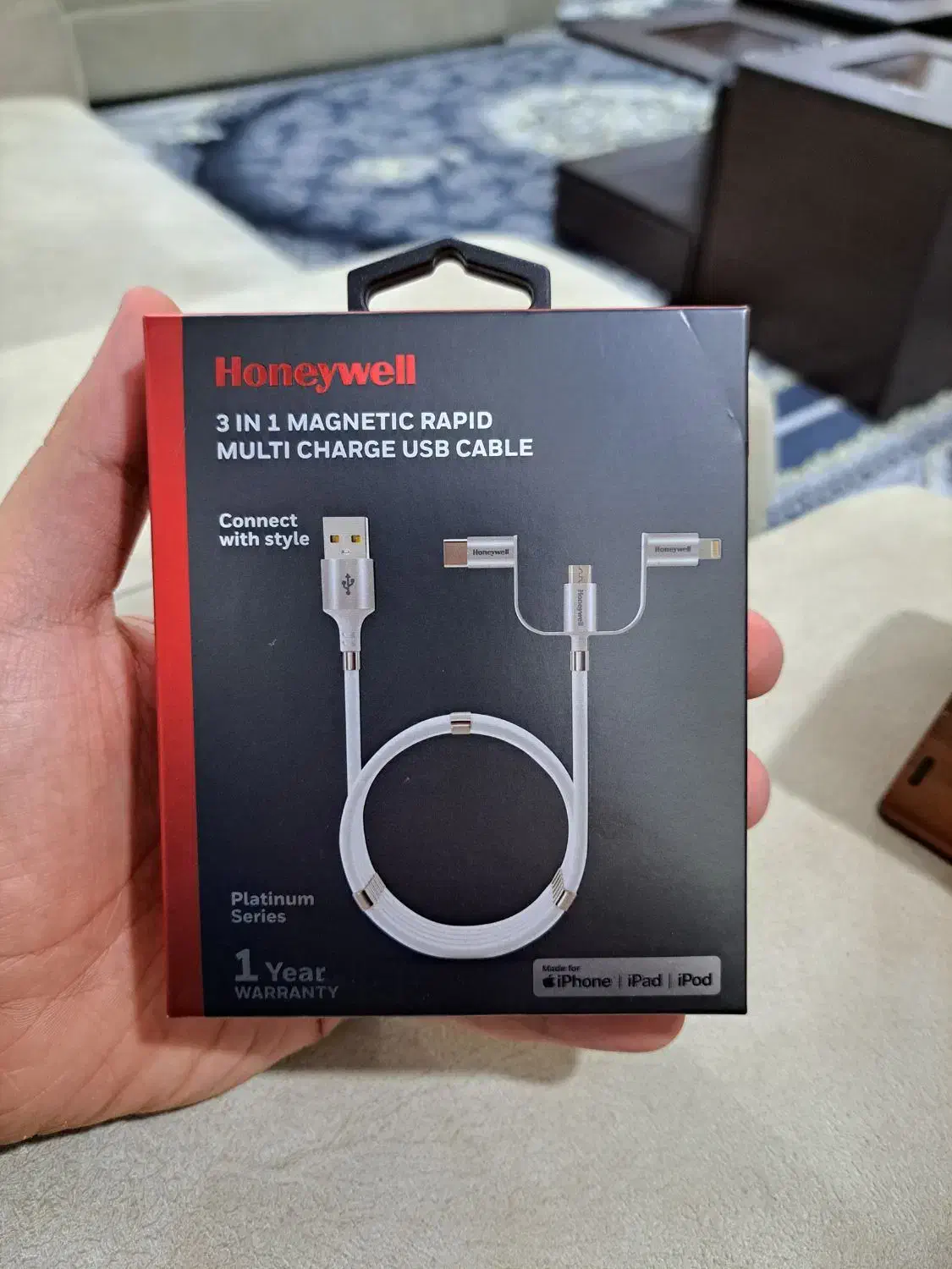 کابل ۳ شاخه(اک)|لوازم جانبی موبایل و تبلت|اهواز, اهواز|دیوار