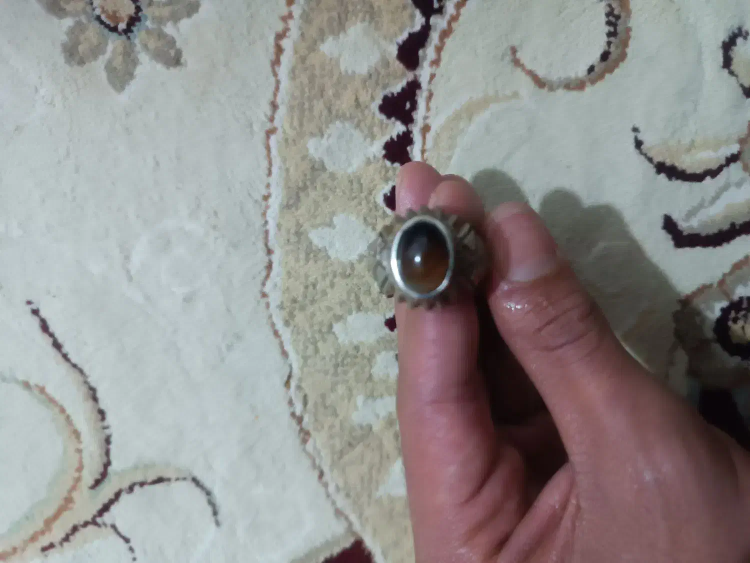 انگشتر نقره|کلکسیون اشیاء عتیقه|کبودرآهنگ, |دیوار