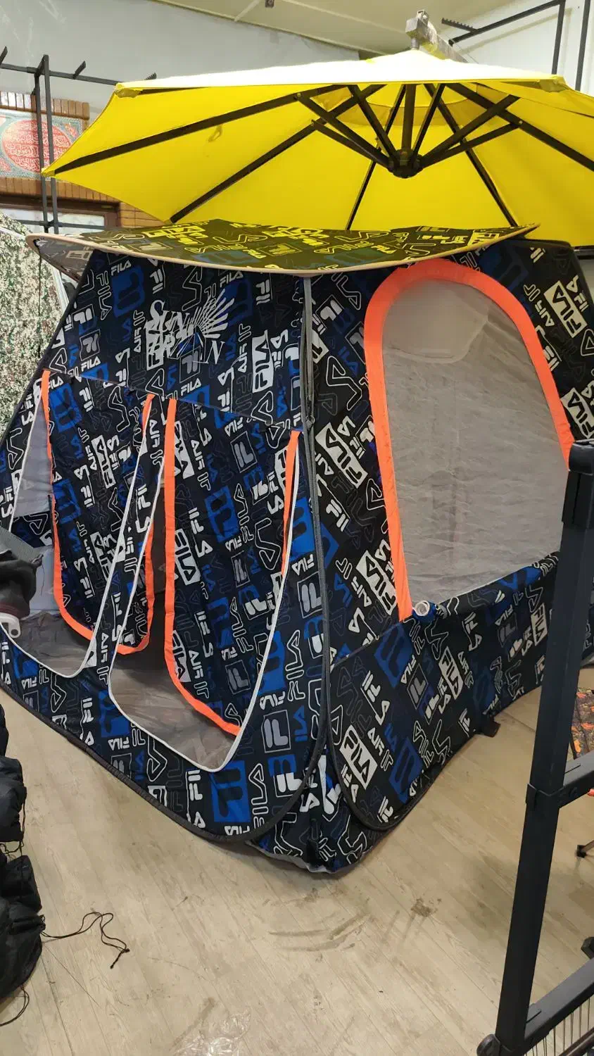 حراج واقعی» انواع چادرهای برزنتی اتومات عصایی فنری|کوهنوردی و کمپینگ|برازجان, |دیوار