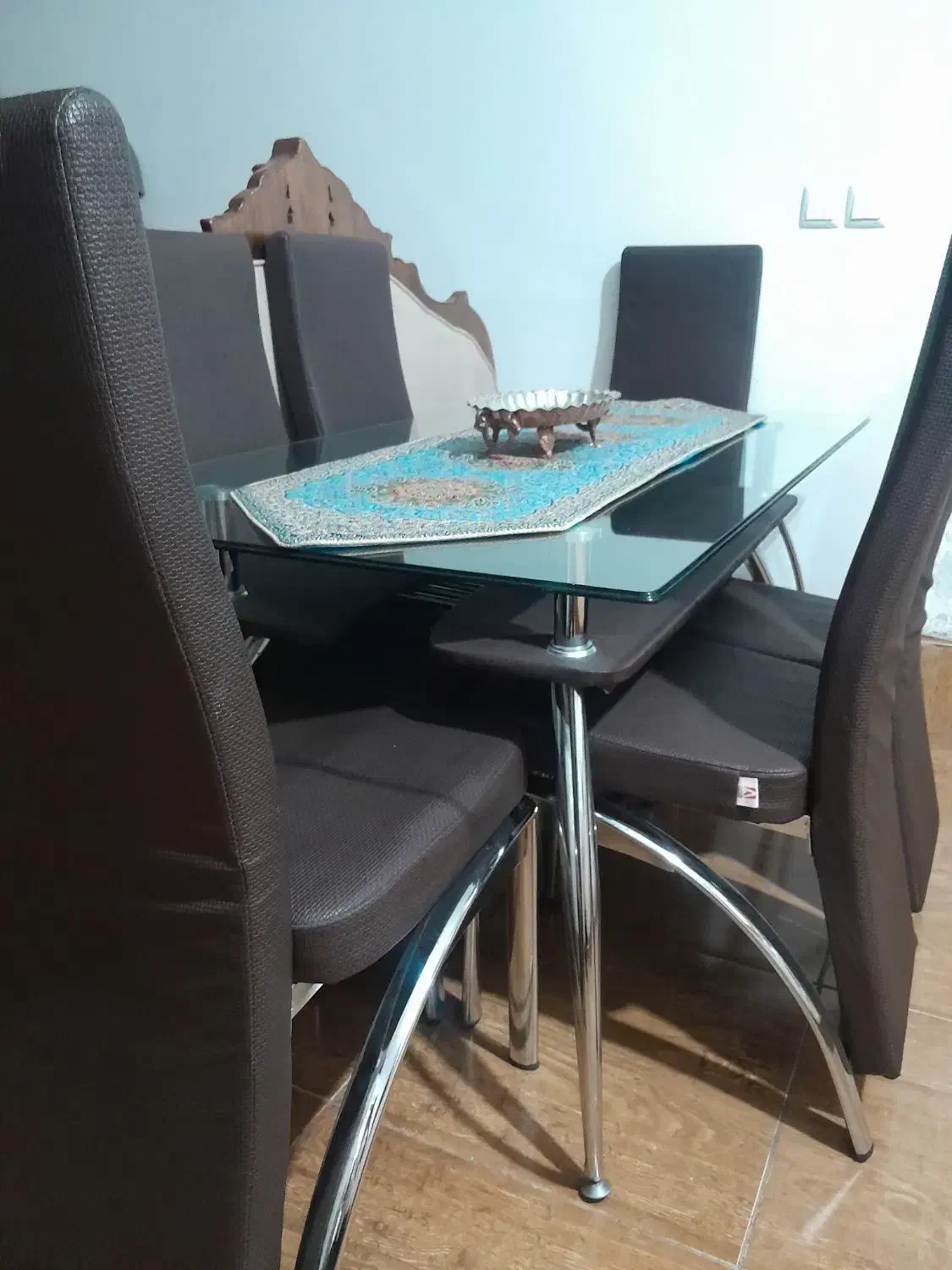 میزغذاخوری ۶نفره|میز و صندلی غذاخوری|ارومیه, |دیوار