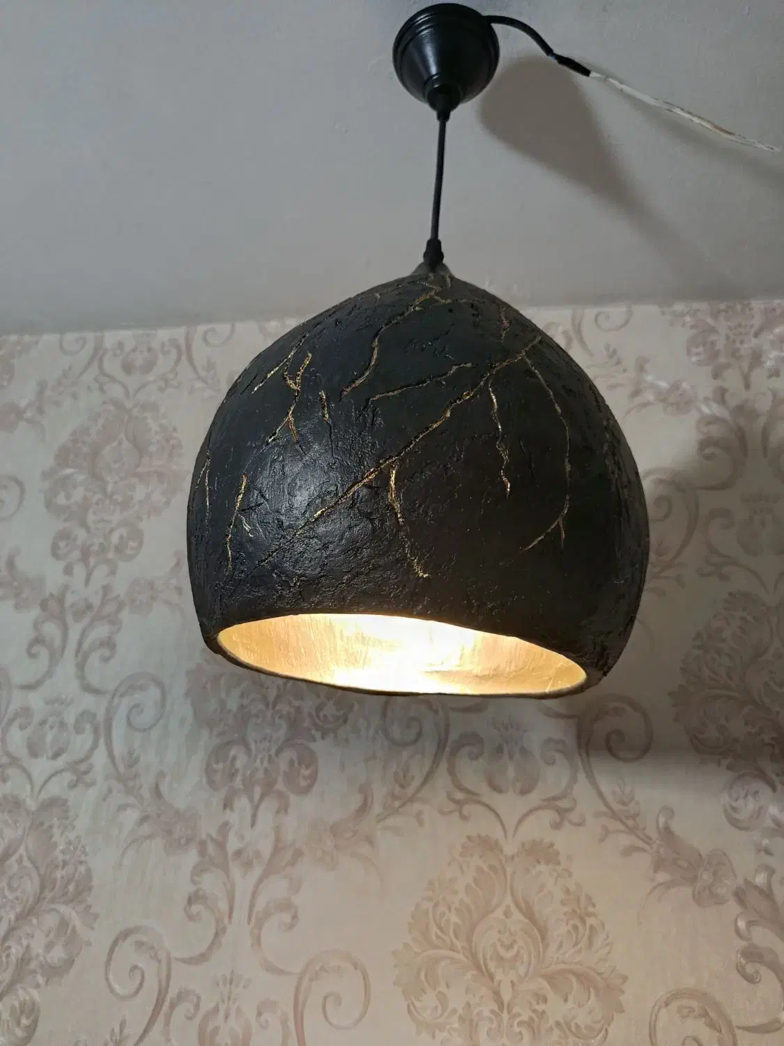 لوستر دست‌ساز مدرن پتینه مناسب منزل و کافه|لوستر و چراغ آویز|مشهد, احمدآباد|دیوار