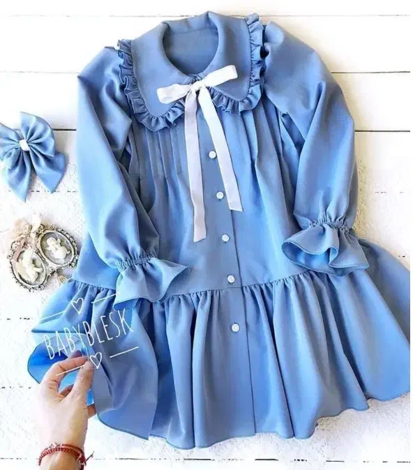 دوخت تخصصی لباس کودک مزون نوبا پوشان|کفش و لباس بچه|تفت, |دیوار