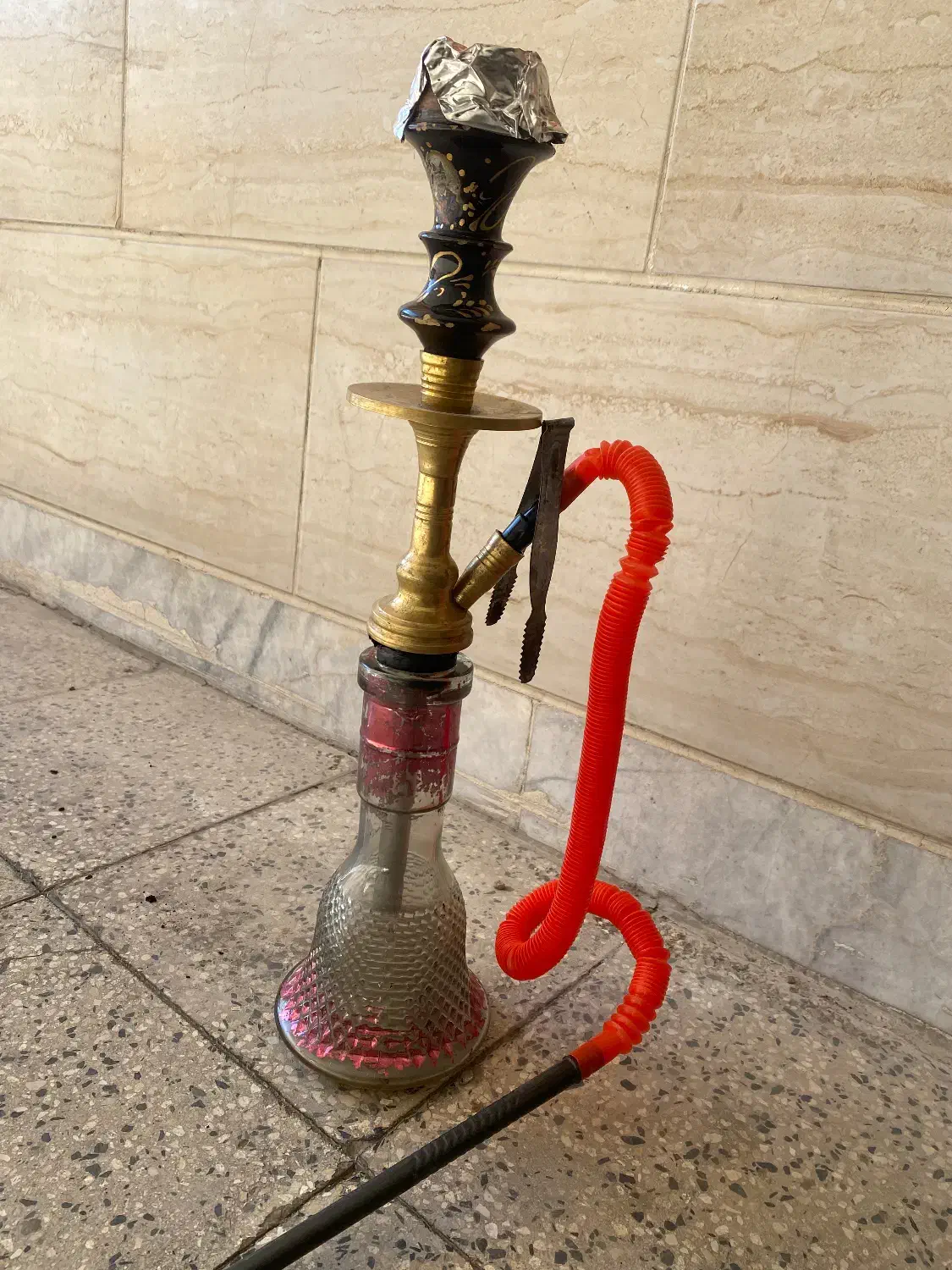 یک عدد پایه قلیان با تمامی وسایل قلیون|کلکسیون و سرگرمی|الوند, |دیوار