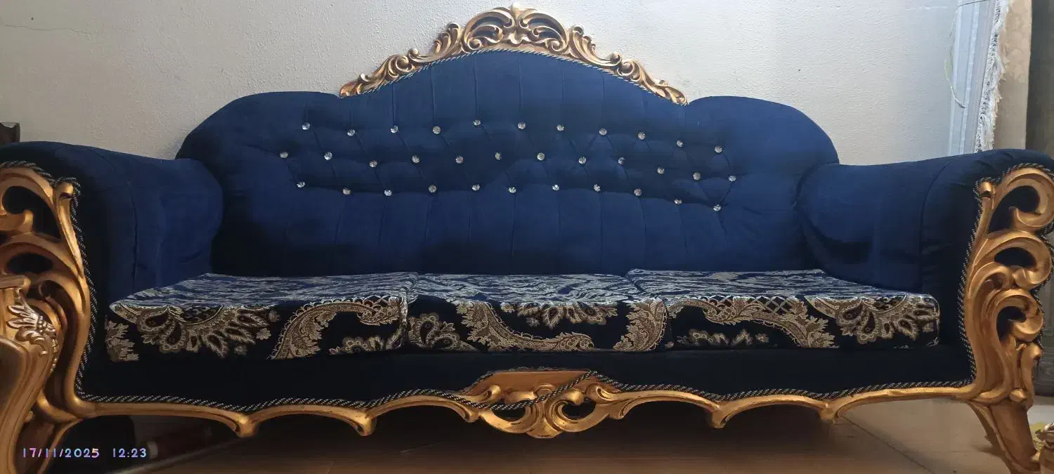 مبل راحتی و نیمه استیل|مبلمان خانگی و میز عسلی|شاهینشهر, مسکن مهر|دیوار