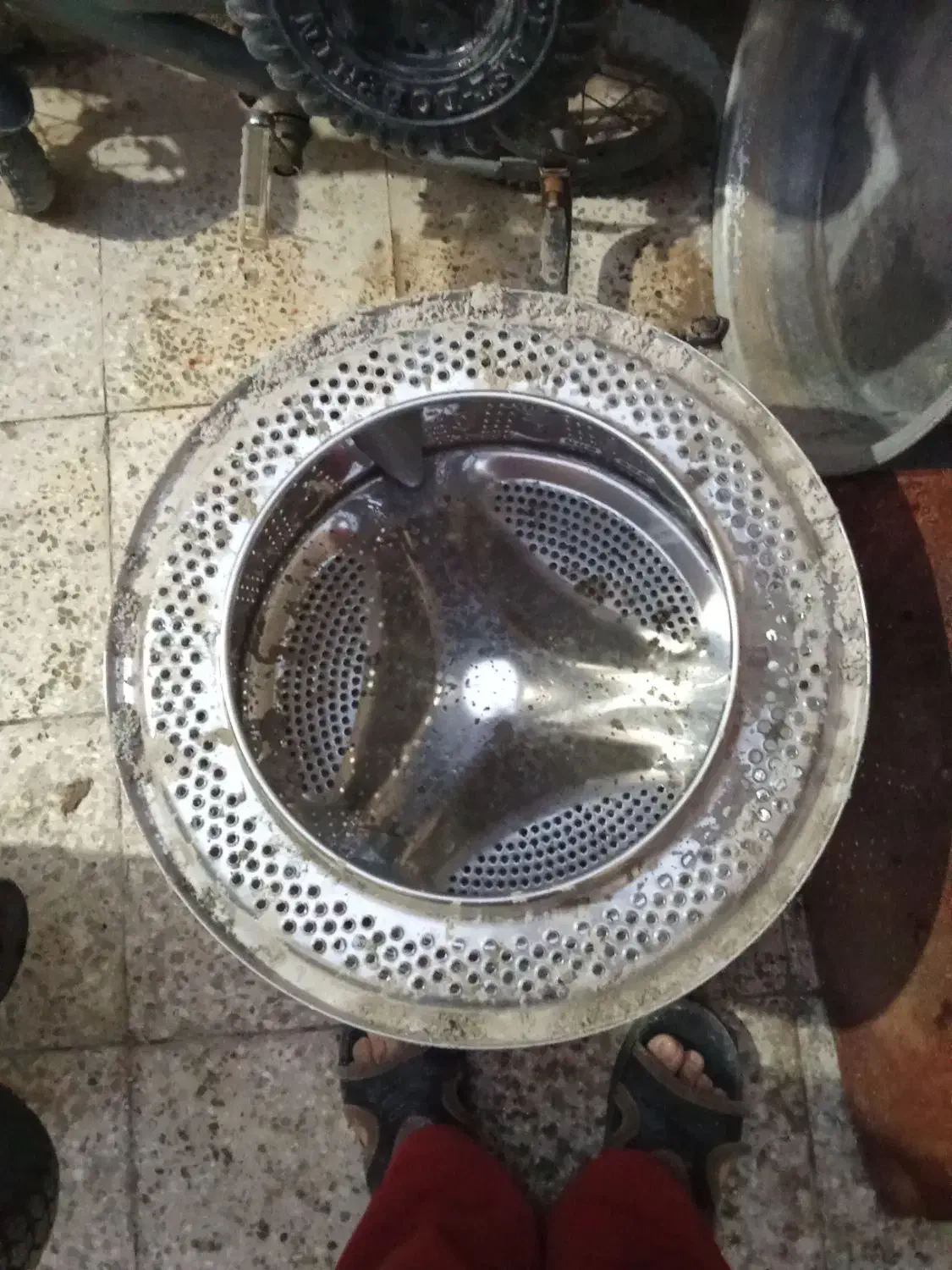 تشت‌لباس‌شویی|ماشین لباسشویی و خشک‌کن لباس|بندر ماهشهر, |دیوار