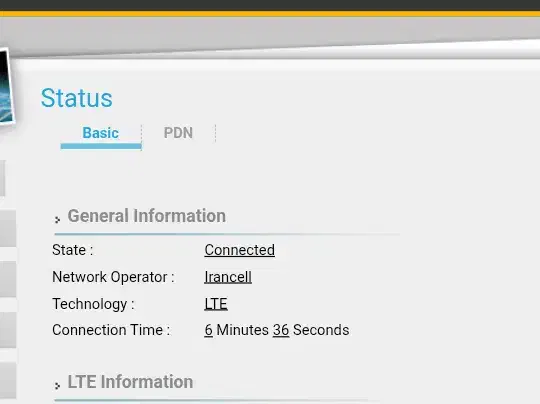مودم TD-LTE ایرانسل مدل B5142|مودم و تجهیزات شبکه|اصفهان, رکن الدوله شرقی|دیوار