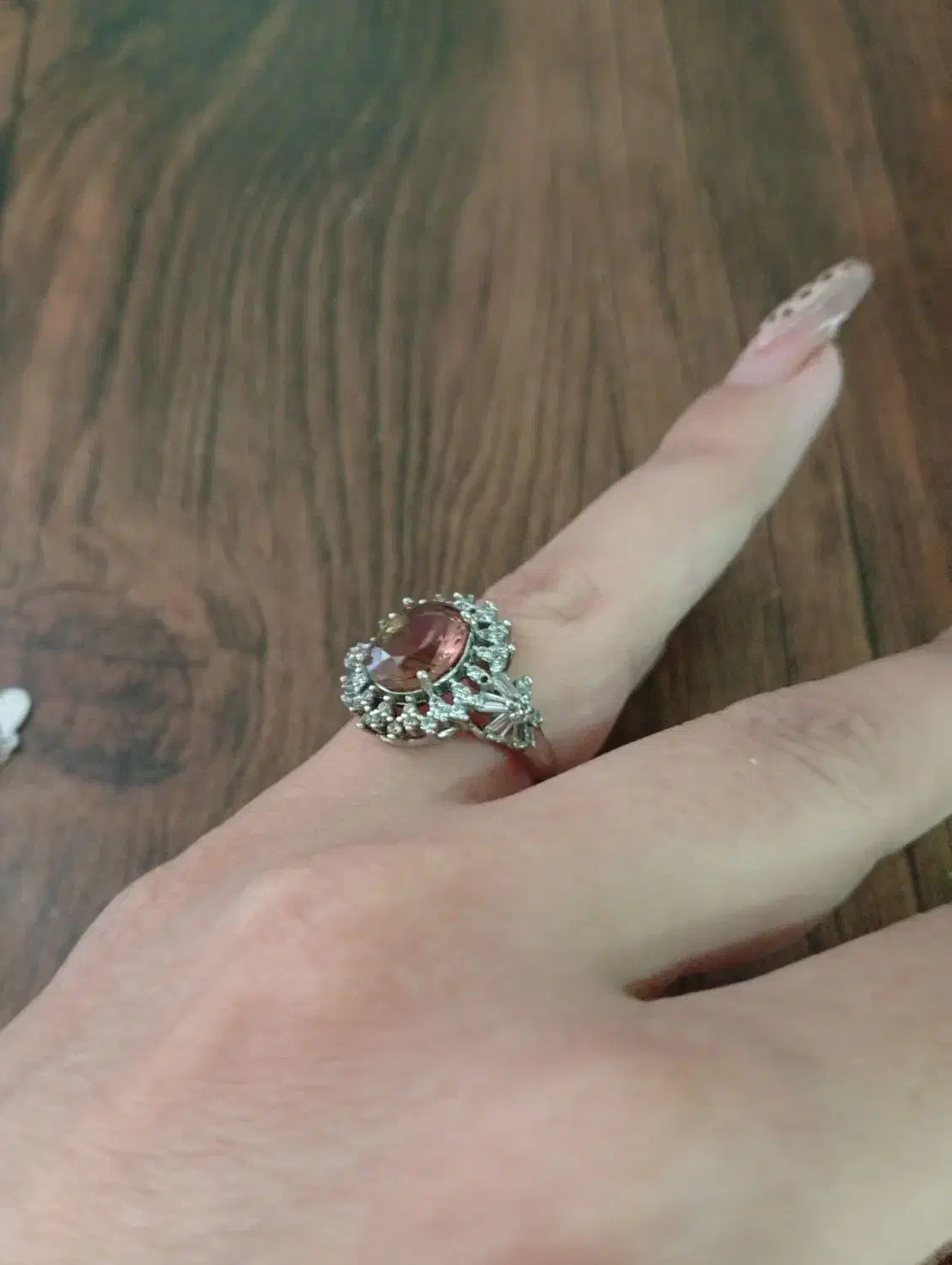 انگشتر نقره سنگ الکساندرت|جواهرات|کرمان, |دیوار