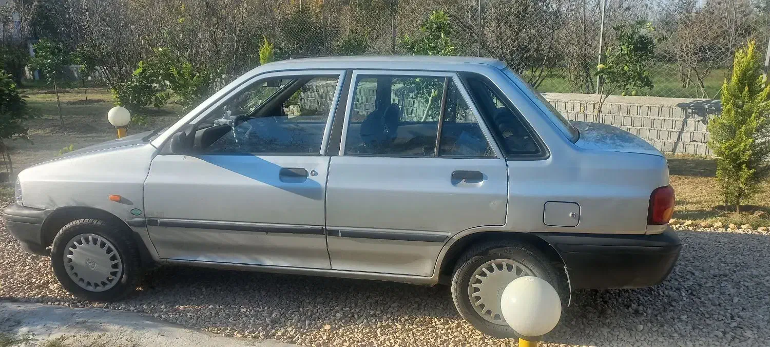 پراید دوگانه سوز کارخونه نقره ای مدل ۸۷|خودرو سواری و وانت|قائم‌شهر, |دیوار