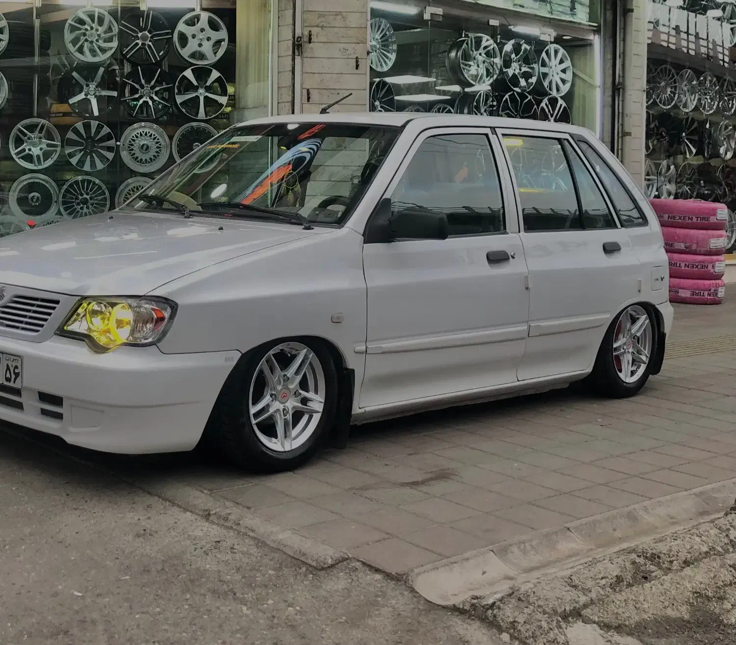 رینگ ووسن طرح استرامبولی سالم و تمیز|قطعات یدکی و لوازم جانبی|صومعه‌سرا, |دیوار